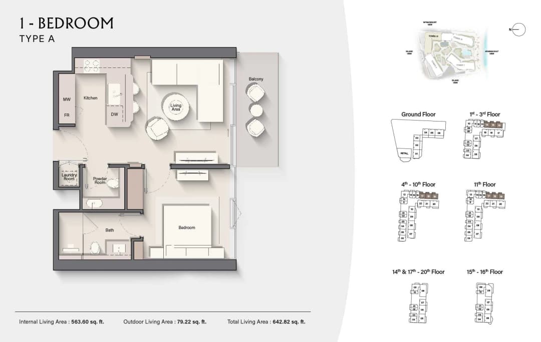 1 Bed Apartment