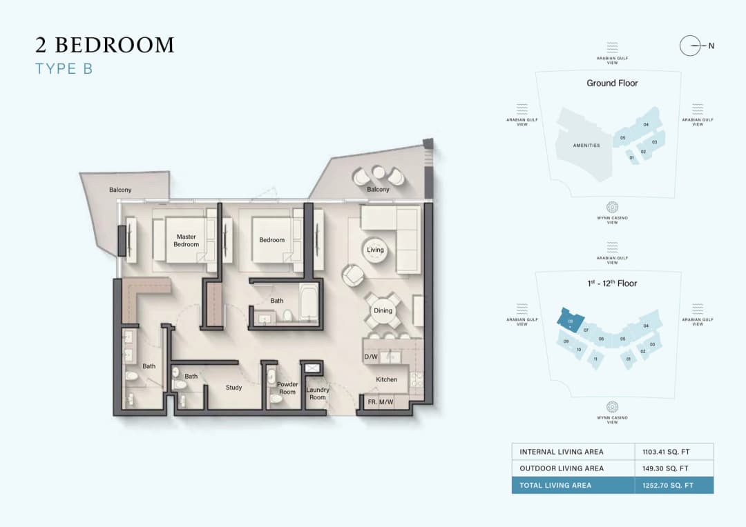 2 Bed Apartment