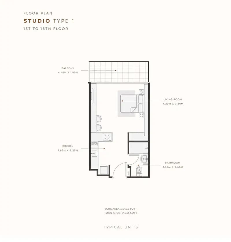 Studio Bed
