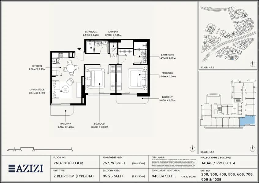 2 Bed Apartment