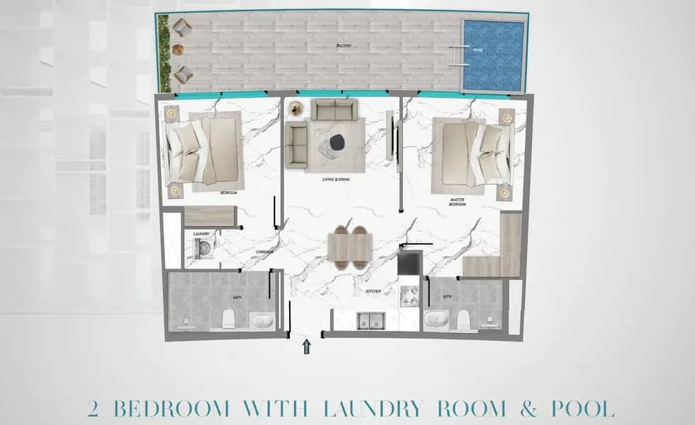 2 Bed Apartment