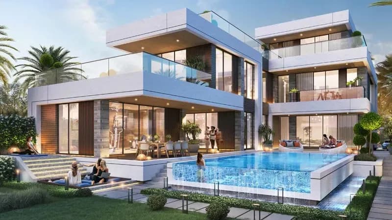 4 Bedroom Townhouses for sale in Morocco at DAMAC Lagoons